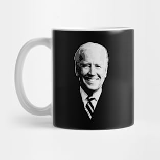 Joe Biden Black and White Mug